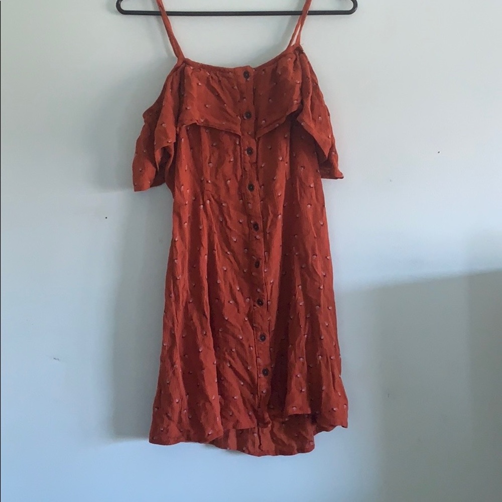 Cute orange dress